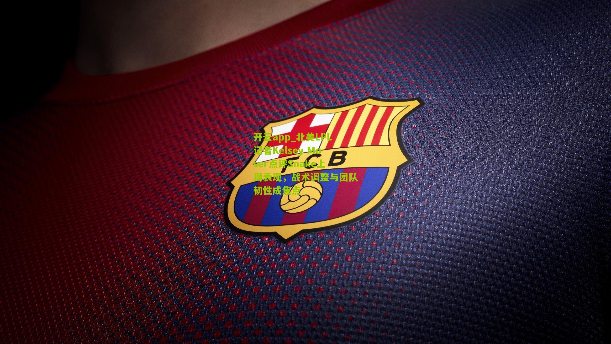 开云app_北美LPL记者Kelsey Moser点评Snake上周表现，战术调整与团队韧性成焦点